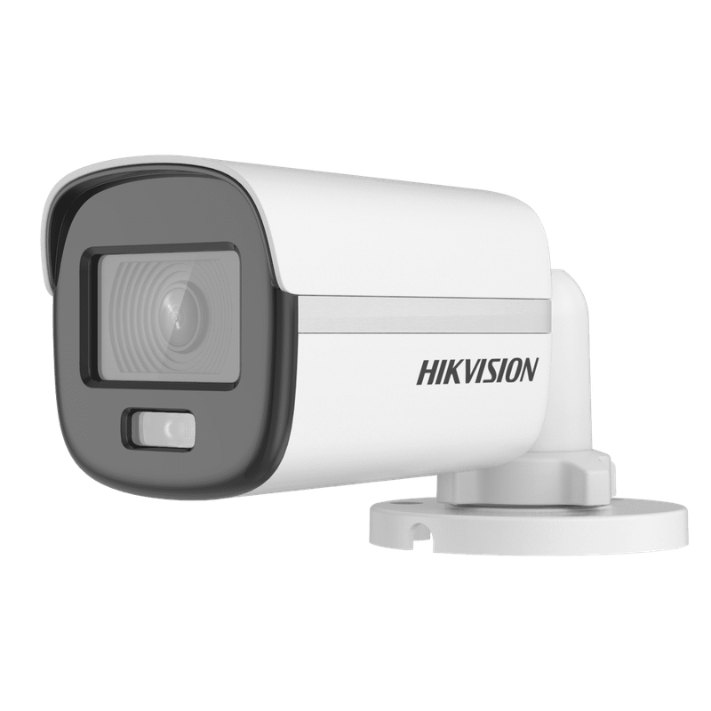 Hikvision 2mp ColorVu Fixed Plastic Bullet Camera (Model: DS-2CE10DF0T-PF)