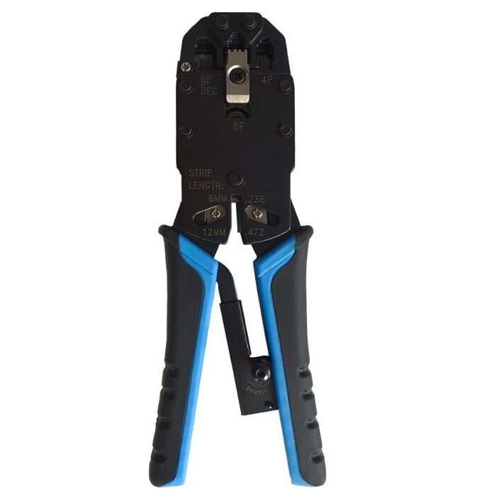 RJ45/RJ12/RJ11 Cable Crimping Tool With Cutter