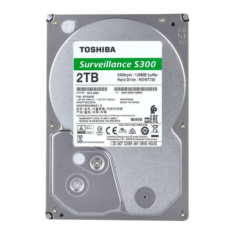 Toshiba Storage Surveillance Hard Drive 2Tb