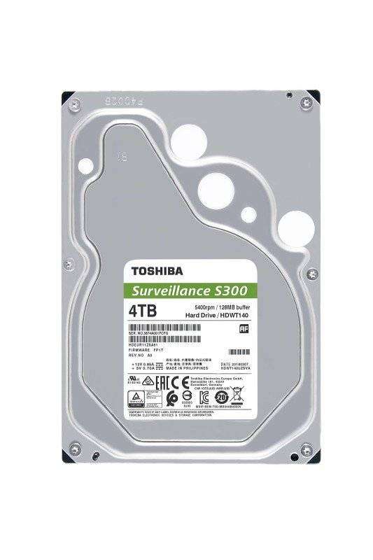 Toshiba Storage Surveillance Hard Drive 4TB_HDWT140