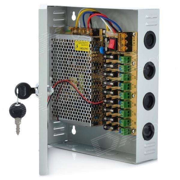 10AMP 9Way Fused Power Supply
