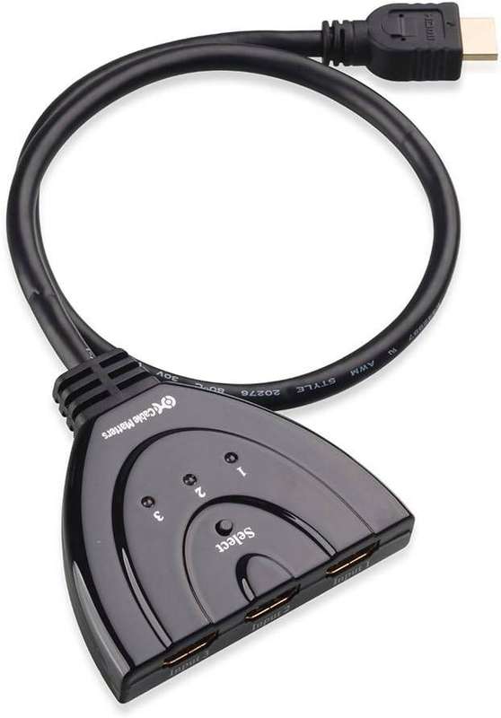 HDMI Switch 3 to1 1080p Pigtail