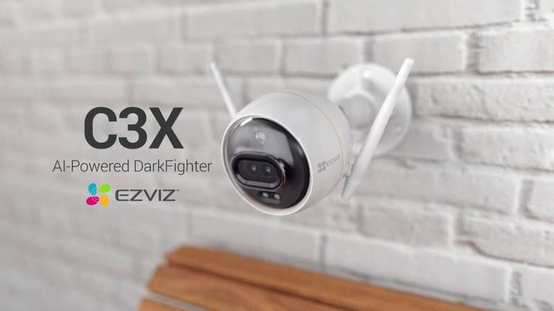 EZVIZ C3X AI-Powered Dark-Fighter 2.8 mm Lens