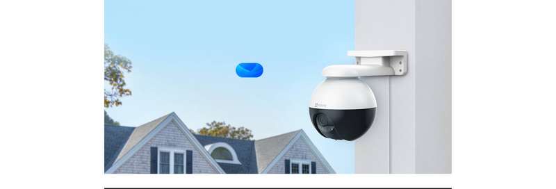 EZVIZ C8W Pro 3K  Lens Pan &amp; Tilt Wi-Fi Camera