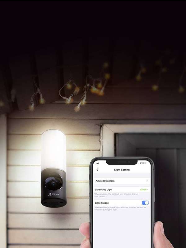 EZVIZ LC3 Smart Security Wall-Light Camera