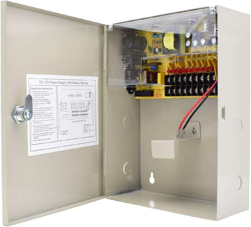 10AMP 9Way Fused Power Supply