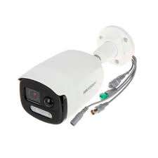 2 MP ColorVu PIR Siren Audio Fixed Bullet Camera DS-2CE12DF3T-PIRXOS