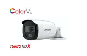 2 MP ColorVu PIR Siren Audio Fixed Bullet Camera DS-2CE12DF3T-PIRXOS
