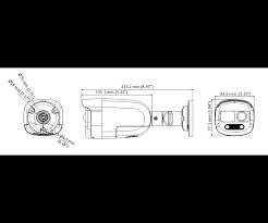 2 MP ColorVu PIR Siren Audio Fixed Bullet Camera DS-2CE12DF3T-PIRXOS