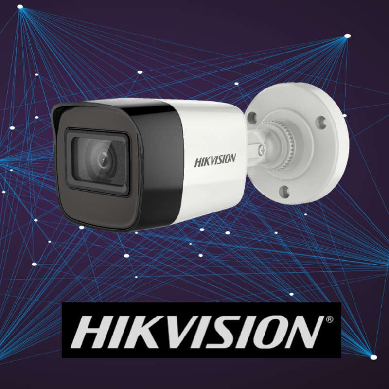 Hikvision 2MP HD Fixed Mini Bullet DS-2CE16DOT-EXIPF 2.8MM