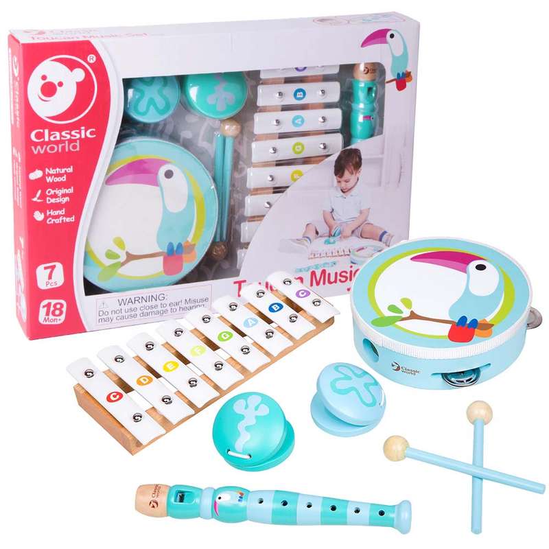 Classic World - Toucan Music Set - 7pcs