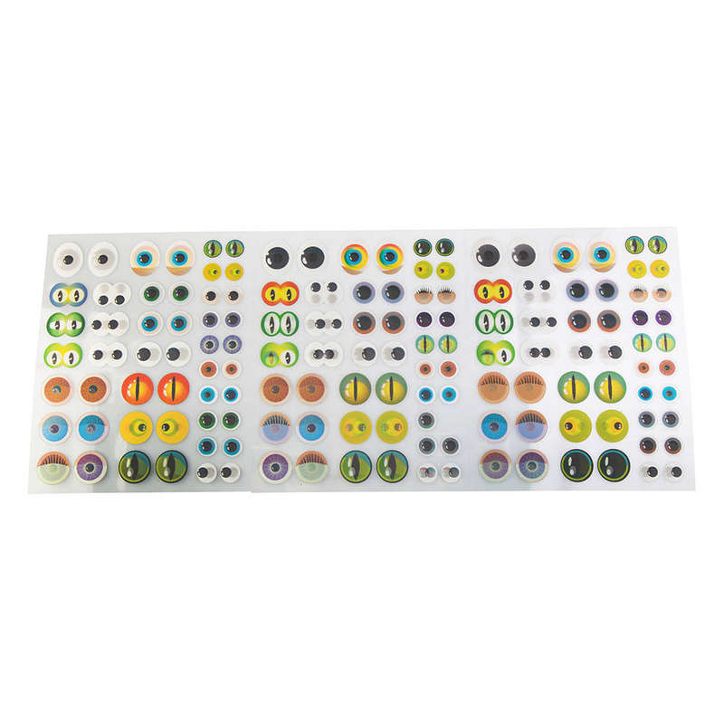 Anthony Peters - Stickers - Moving Eyes - Coloured - 144pcs