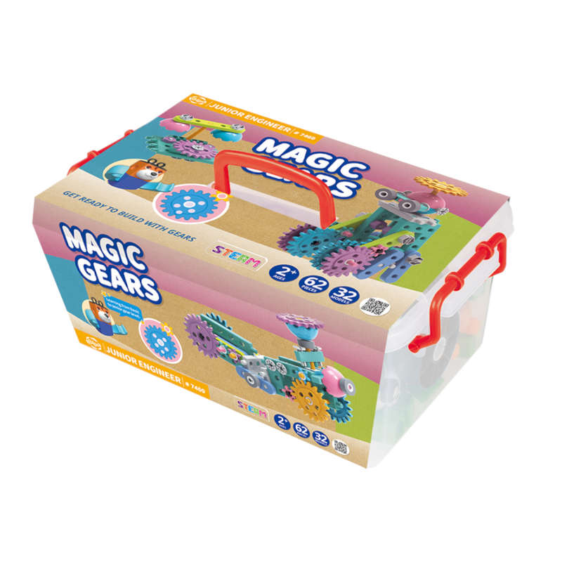 Gigo - Junior Engineer Magic Gears - 62pcs