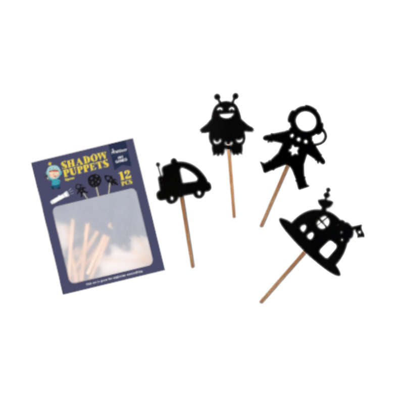 Mideer - Space Shadow Puppets Set
