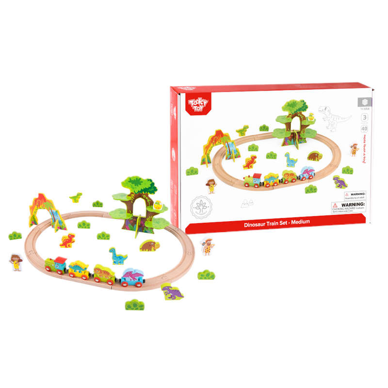TookyToy - Dinosaur Train Set - Medium