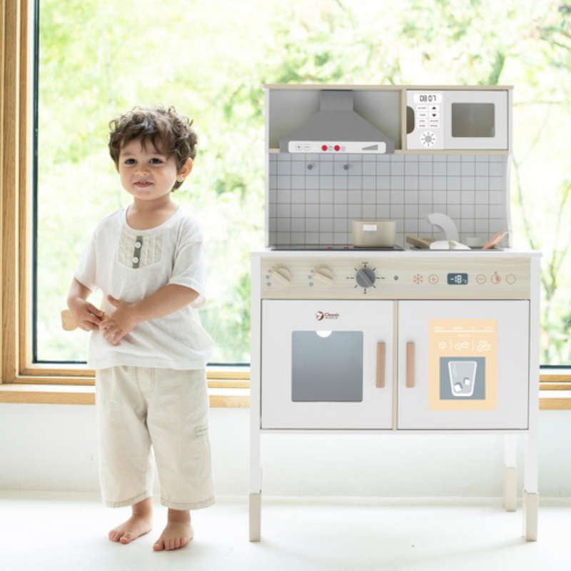 Classic World - Pretend & Play - White Modern Kitchen