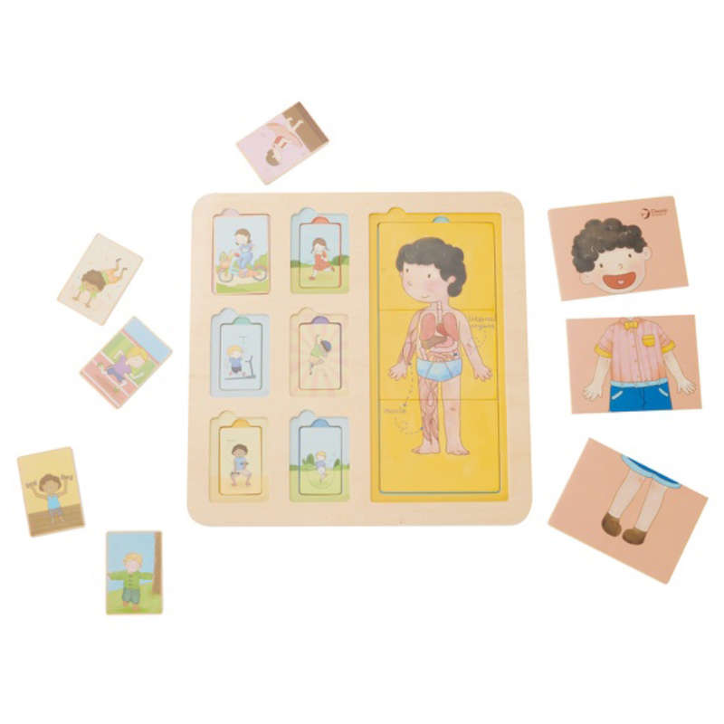 Classic World - Body Puzzle - 19pcs