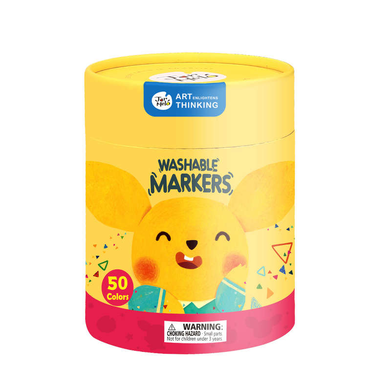 Jar Meló - Washable Markers - Baby Roo 50 Colours