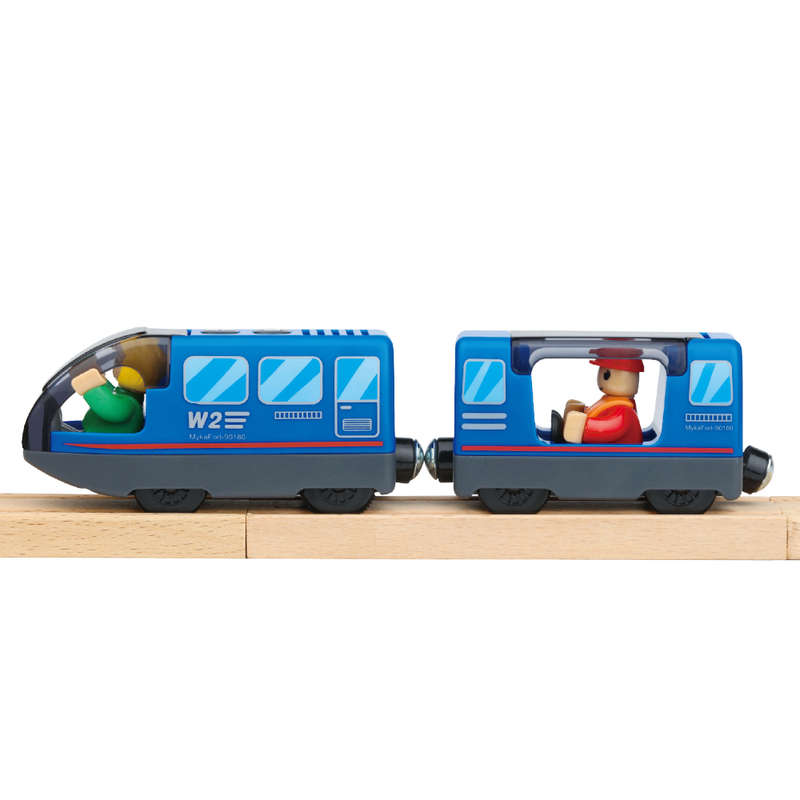TookyToy - Wooden Train Set - Fire Rescue