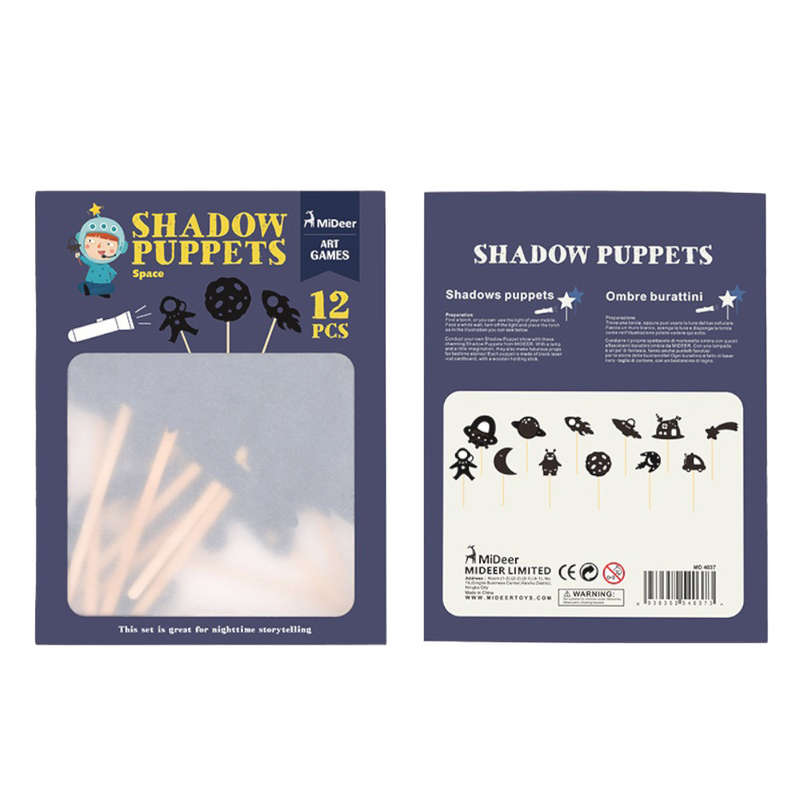 Mideer - Space Shadow Puppets Set