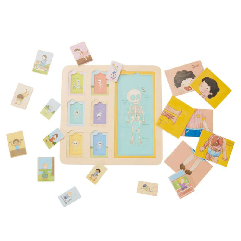 Classic World - Body Puzzle - 19pcs