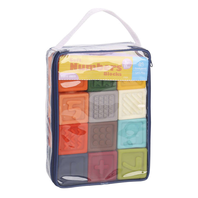 TookyToy - Let's Play - Soft Numbers Blocks Set
