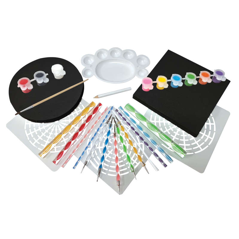 Small World Toys - Professional Workshop Mandala Dotting Art