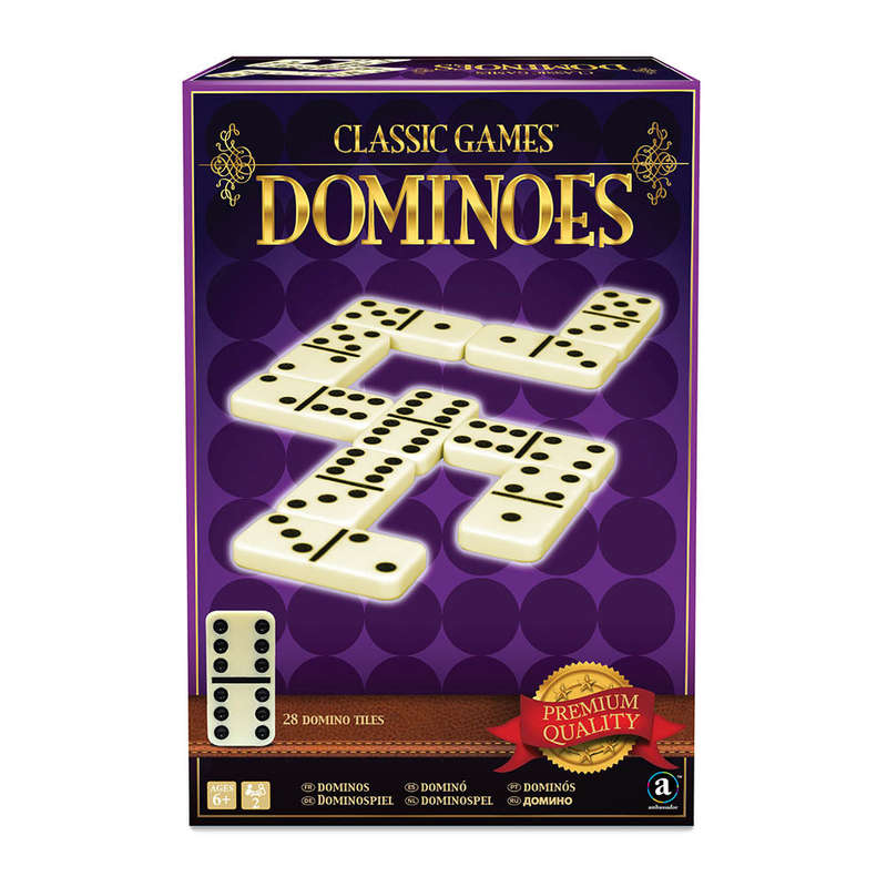 Ambassador - Classic Games - Double-6 Dominoes