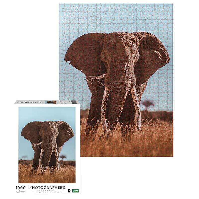 Ambassador - Photographers Collection 1000 Piece Puzzle - African Elephant