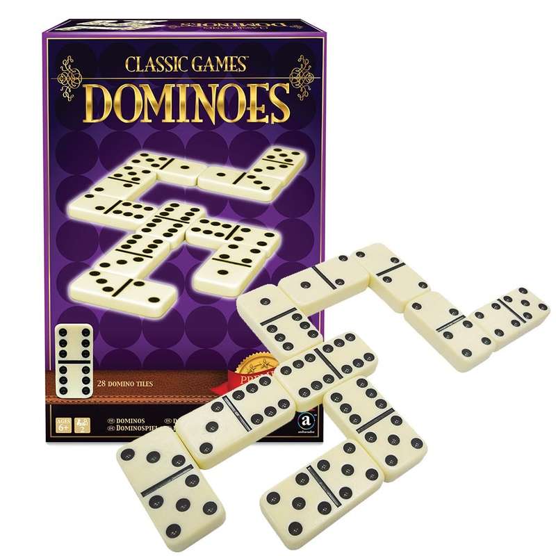 Ambassador - Classic Games - Double-6 Dominoes