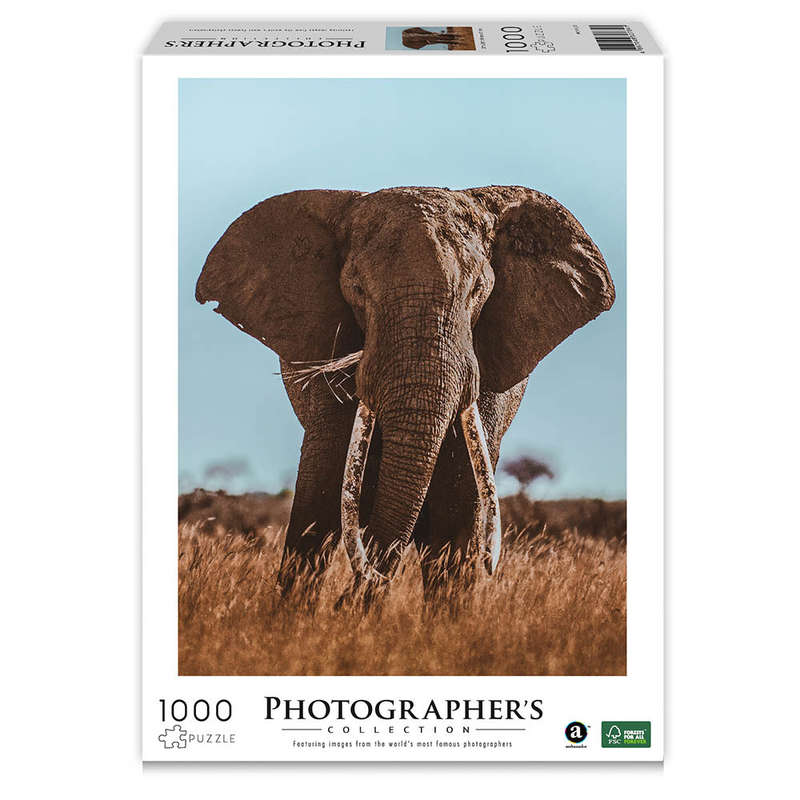 Ambassador - Photographers Collection 1000 Piece Puzzle - African Elephant