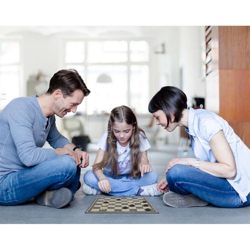 Ambassador - Classic Games - 6-in-1 Deluxe Wooden Games Set