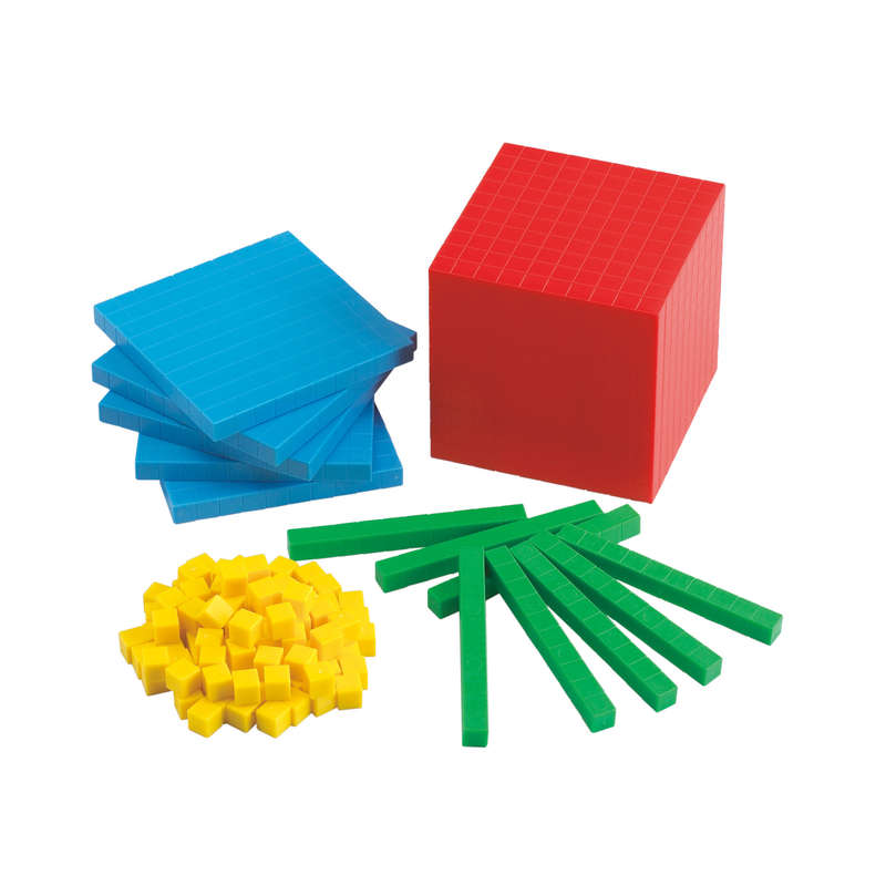 EDX Education - Base Ten- 4 Colors (121) polybag