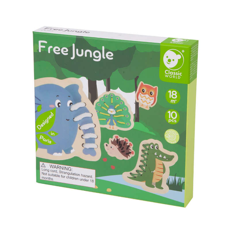Classic World - Lacing Animals - Free Jungle