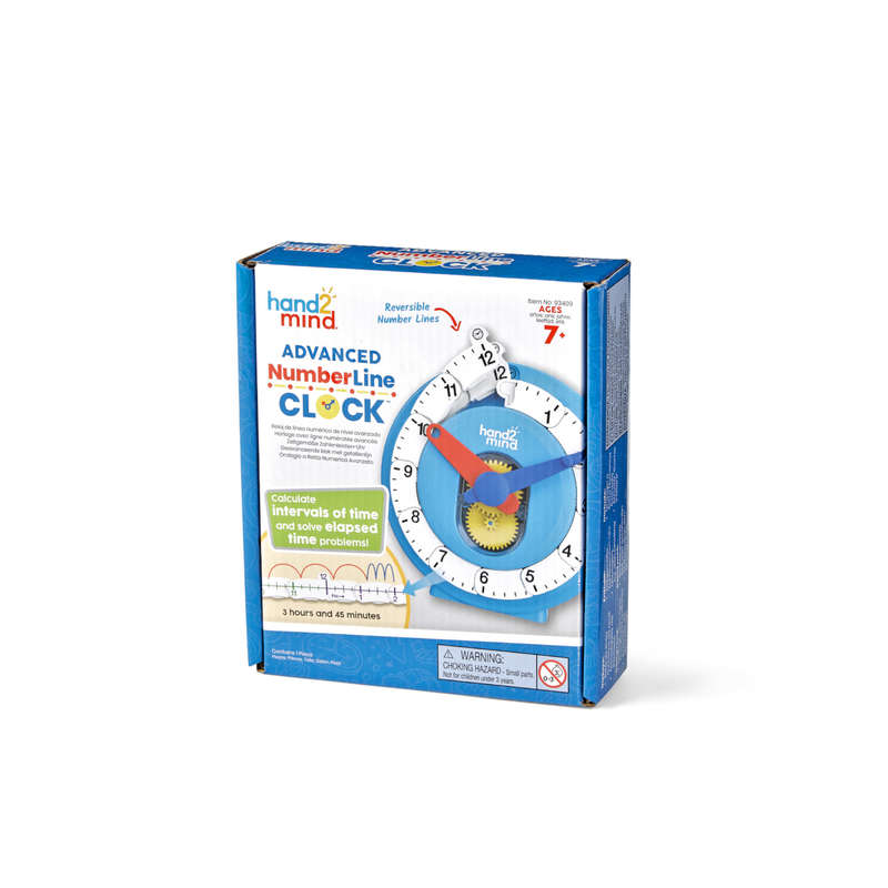 Greenbean Mathematics - Advanced Numberline Clock