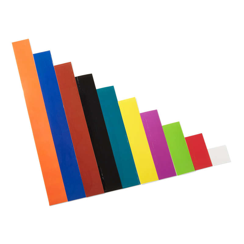 Hand2Mind - Cuisenaire® Rods Demonstration Clings: 74 Pieces