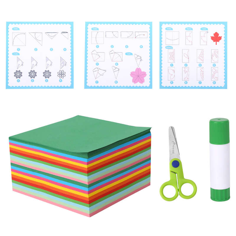 TookyToy - Origami & Kirigami Paper Art Kit - Flowers
