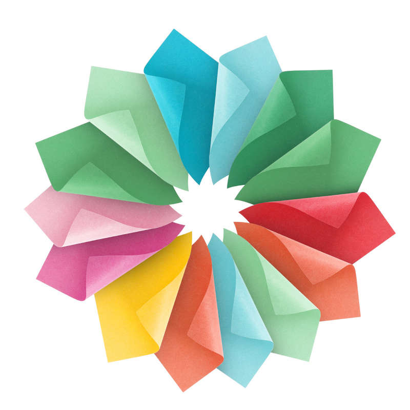 TookyToy - Origami & Kirigami Paper Art Kit - Flowers