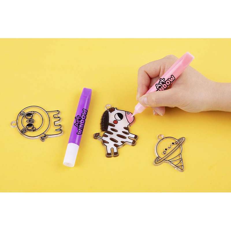 TookyToy - Window Art Kit Animal World