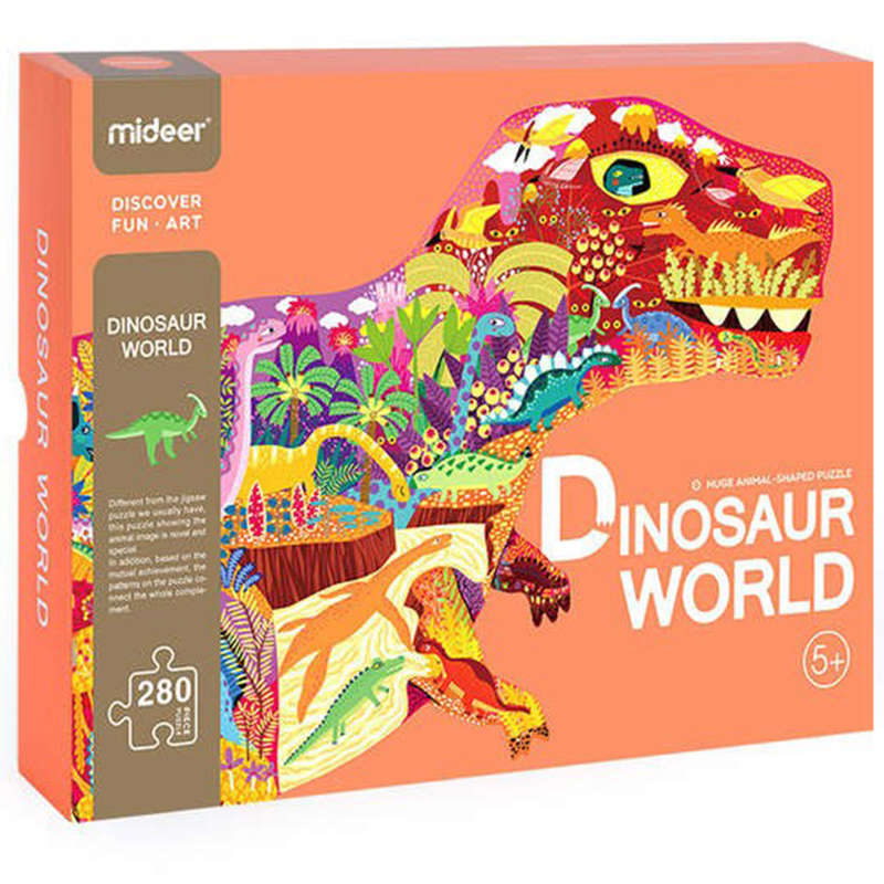 Mideer - Animal Puzzle - Dinosaur - 280pcs
