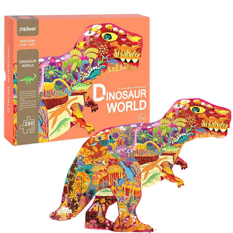 Mideer - Animal Puzzle - Dinosaur - 280pcs