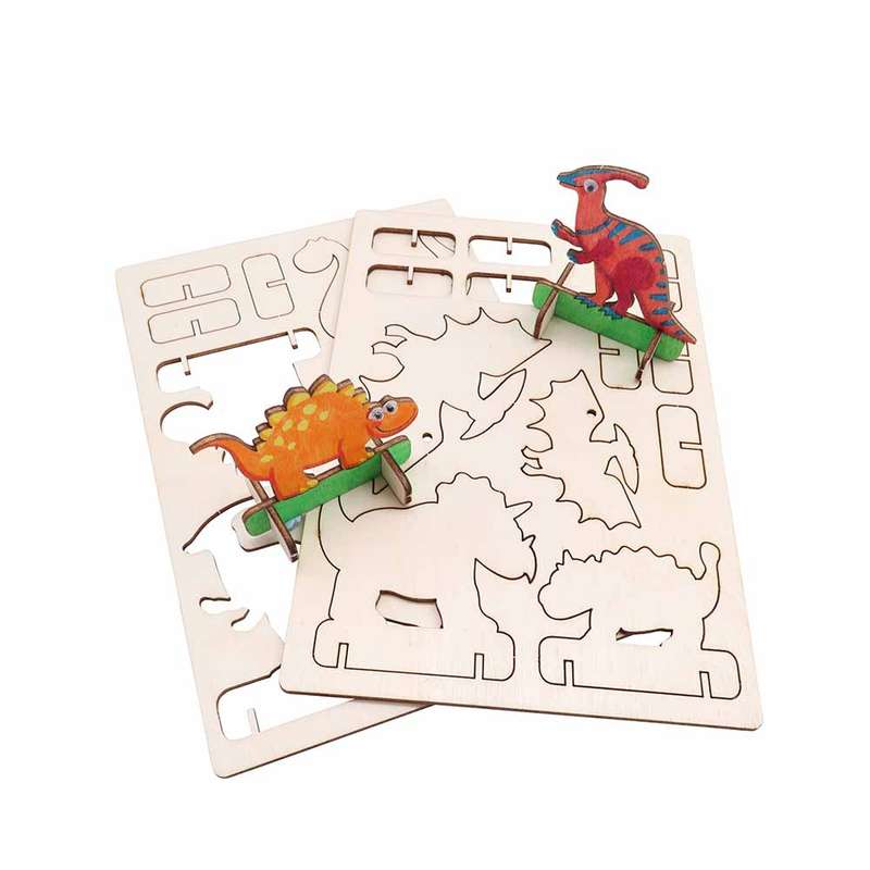 Anthony Peters - Wooden Press - Out Dinosaurs: 8 Pieces