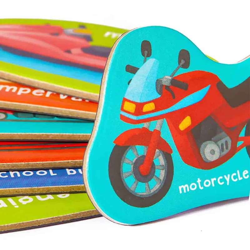 Mideer - Vehicle Magnet Set - 36pcs