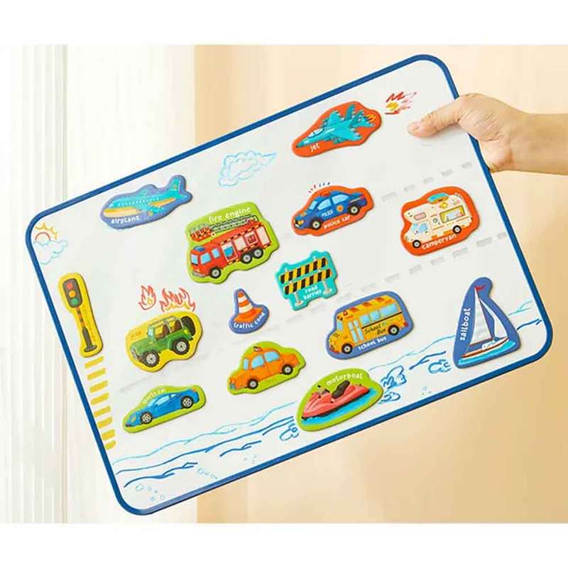 Mideer - Vehicle Magnet Set - 36pcs