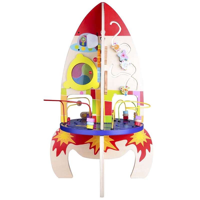 Classic World - Multi-Activity Rocket - 37 x 37 x 62 cm