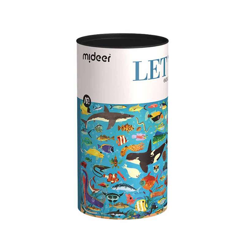 Mideer - Ocean Trip Let's Learn Puzzle: 126 Pieces