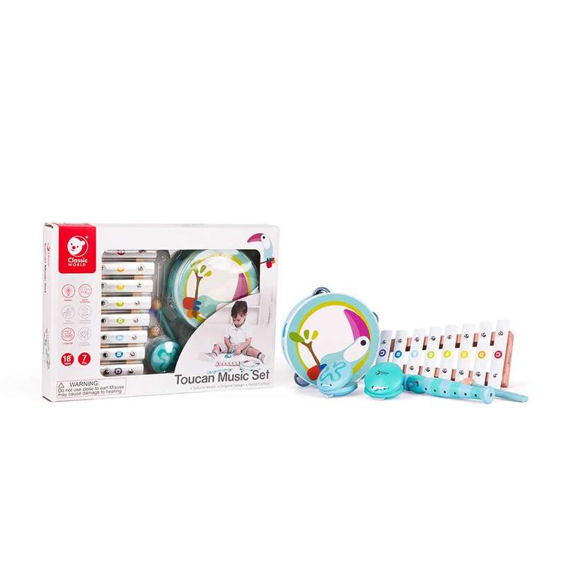Classic World - Toucan Music Set - 7pcs