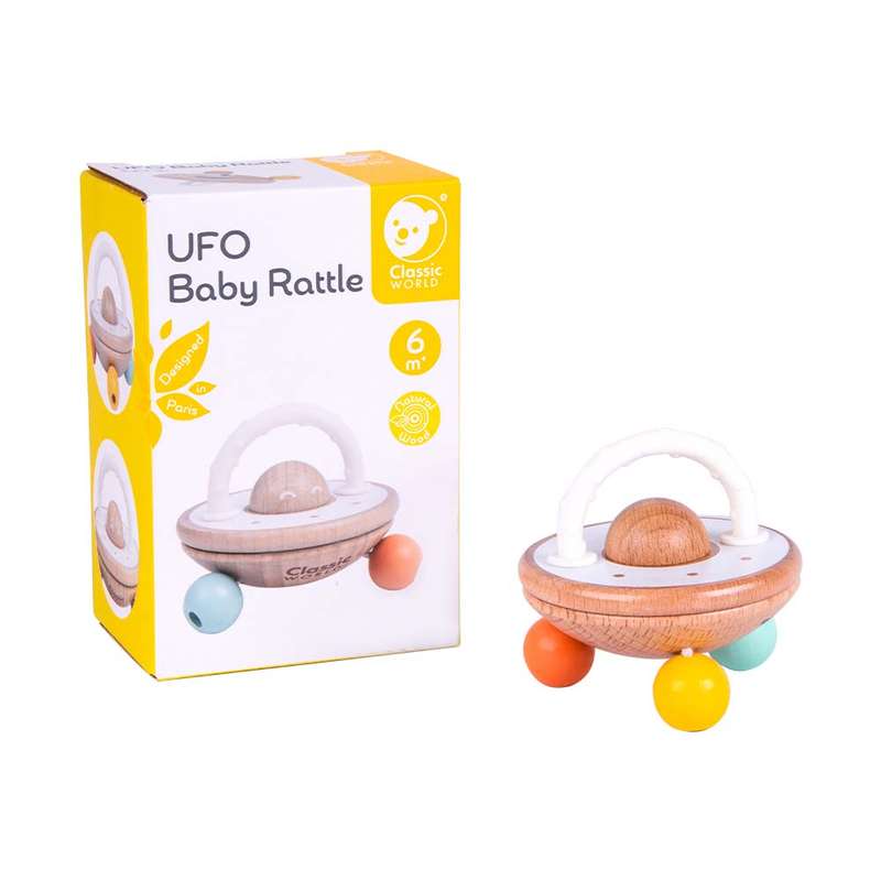Classic World - UFO Baby Rattle
