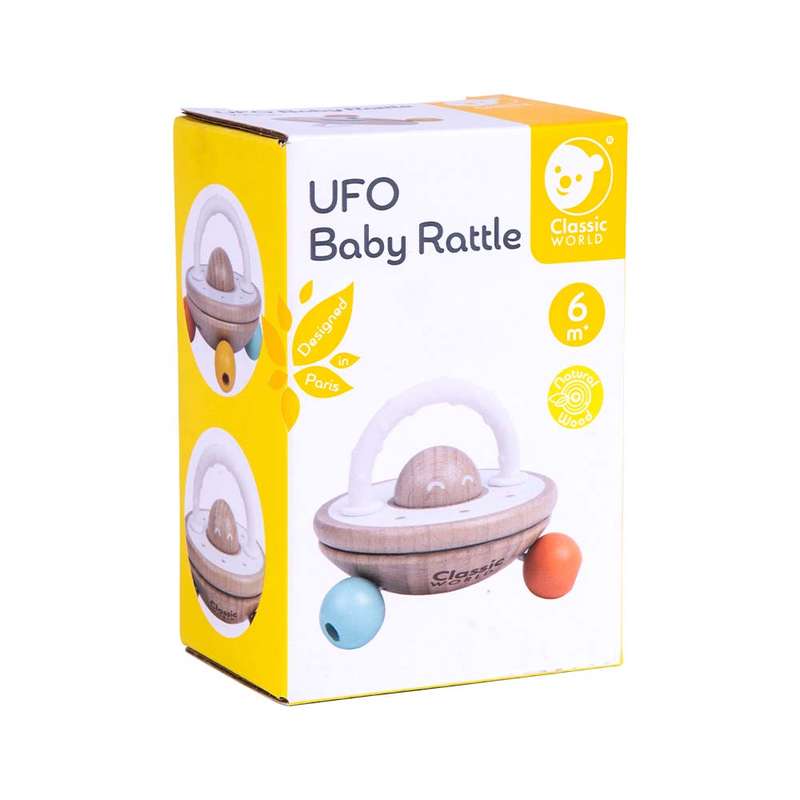 Classic World - UFO Baby Rattle