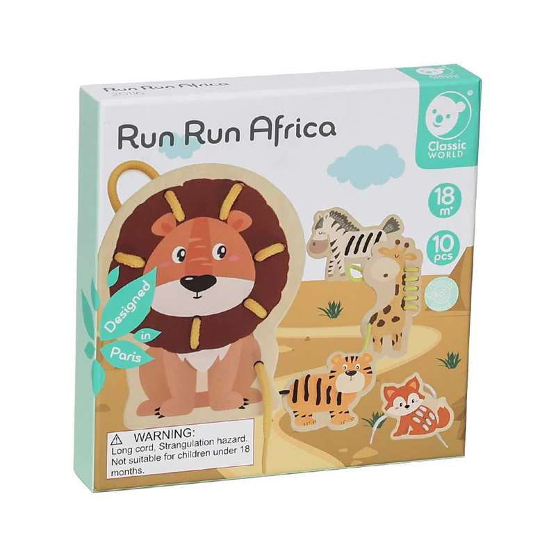 Classic World - Lacing Animals - Run Run Africa